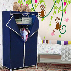 QUALITY WARDROBE FABRIC CLOTHING STORAGE_GREEN