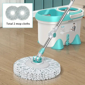 Mestome Spin Mop and Buckets Sets, 12L