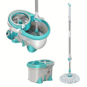 Mestome Spin Mop and Buckets Sets, 12L