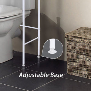 S R EXCLUSIVE Bathroom Storage Floor Stand Shelf Floor Toilet Washbasin