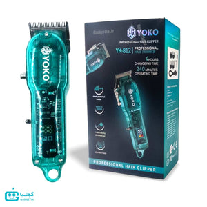 YOKO Professional Hair Clipper Transparent YK-812